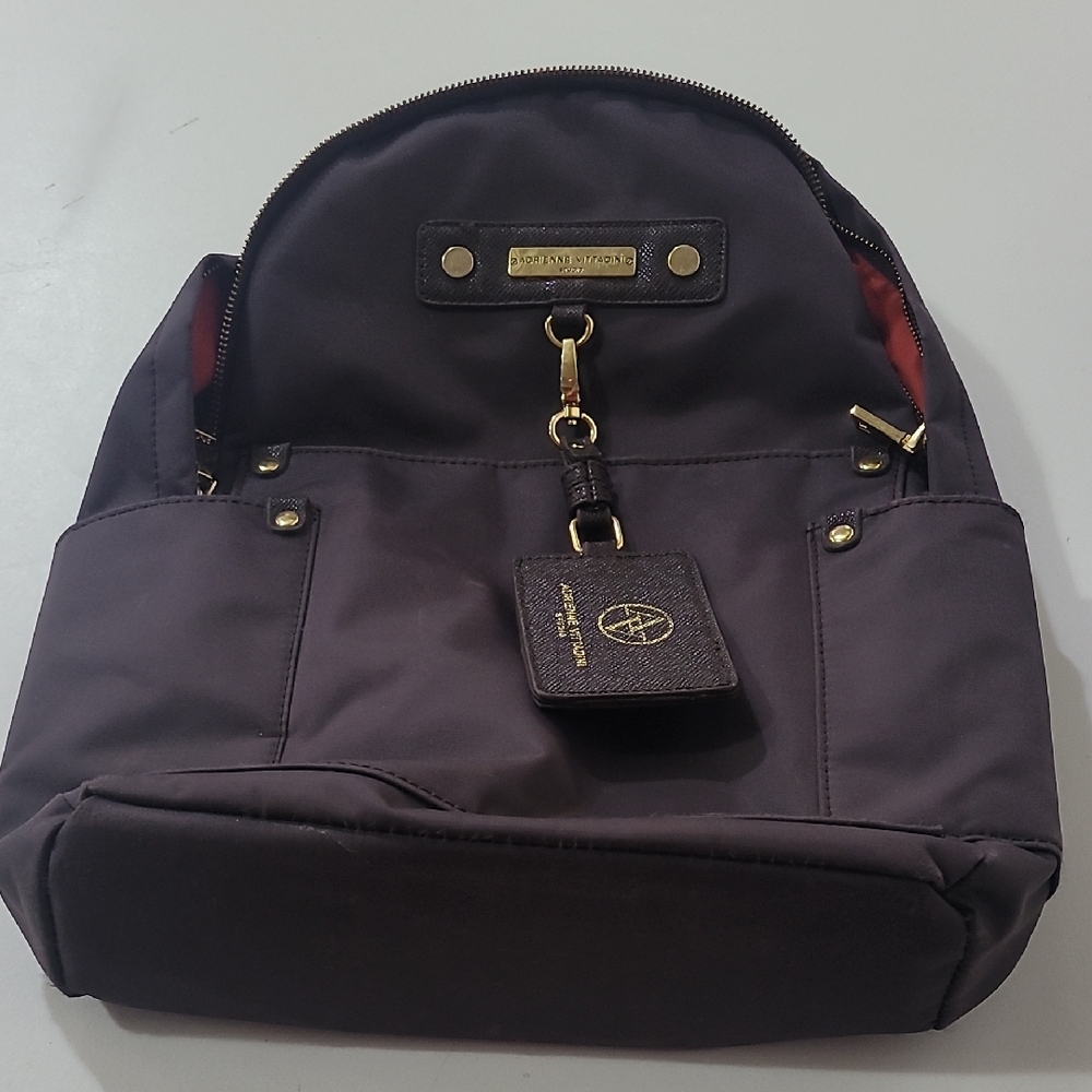 Adrienne Vittadini Black Backpack